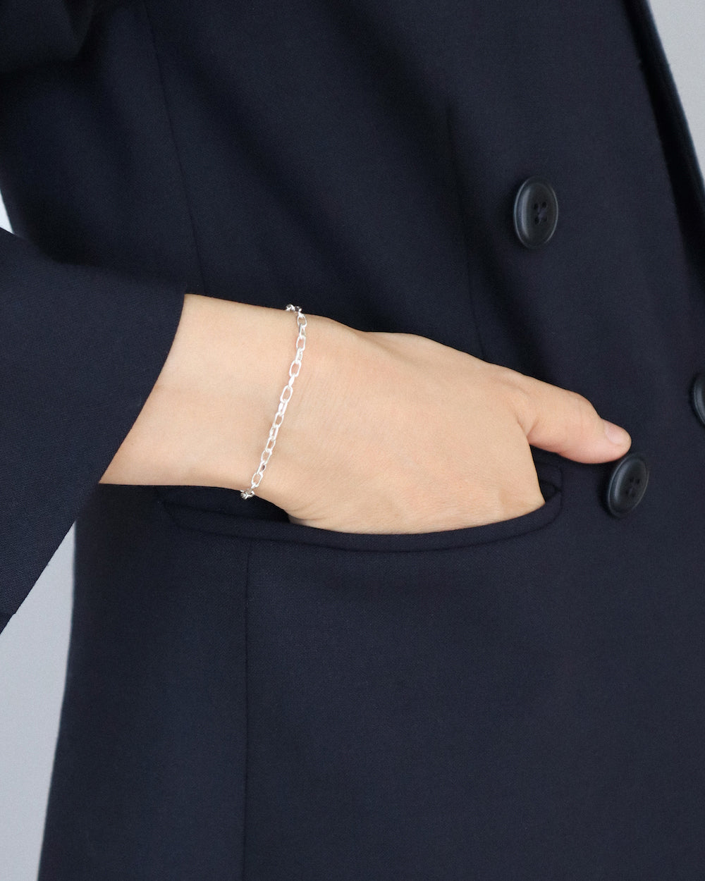OVAL CHAIN BRACELET