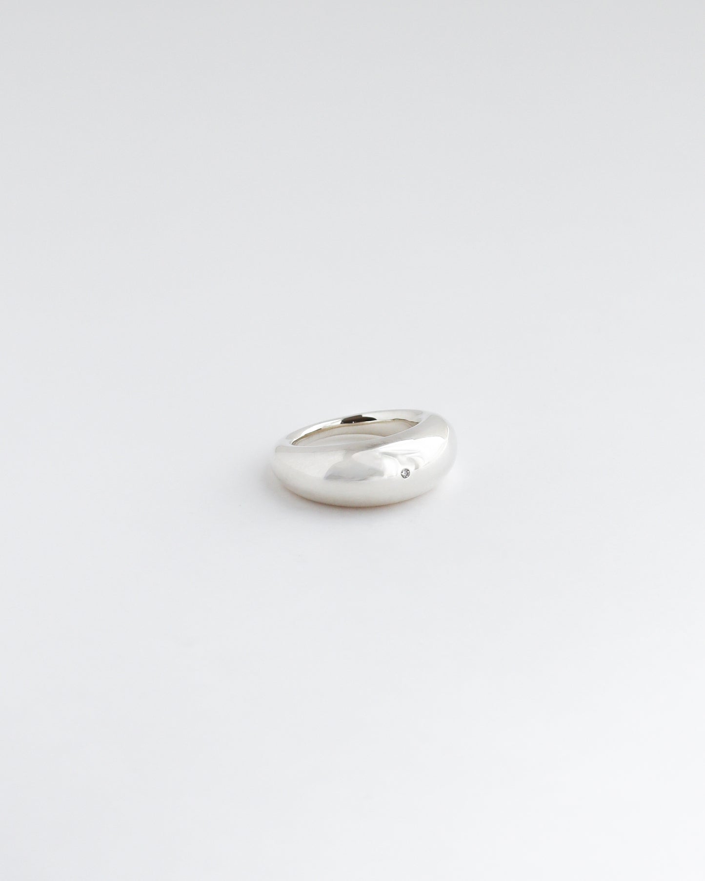 CHUNKY RING w/Diamond