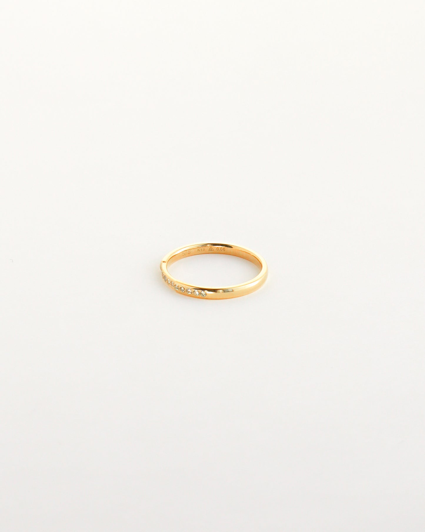 TIES RING G/W DIAMOND