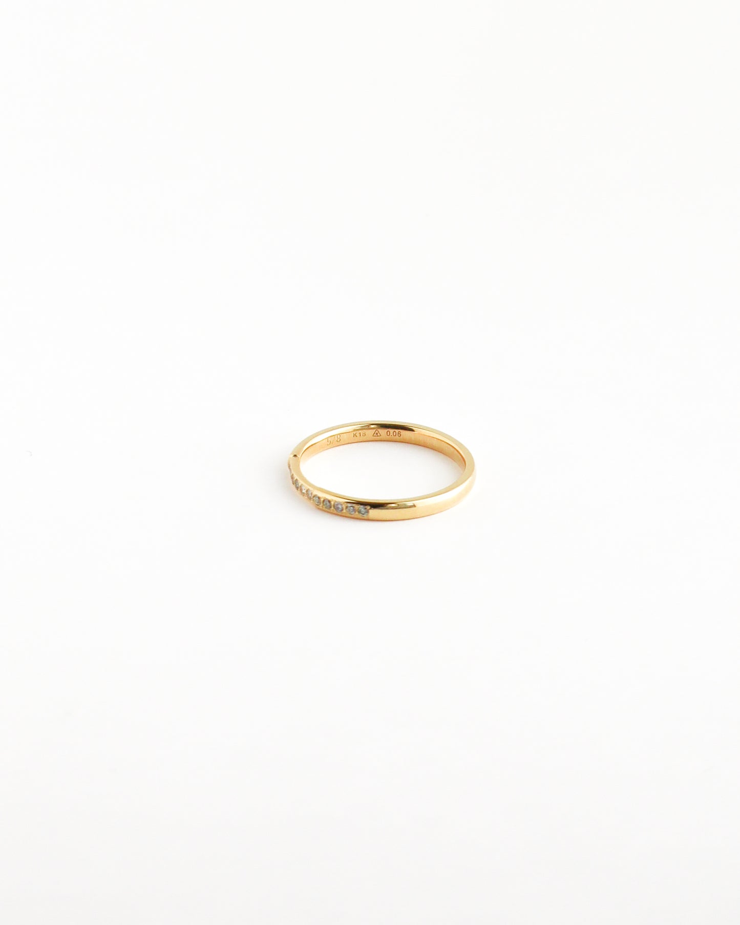 TIES RING G/W DIAMOND