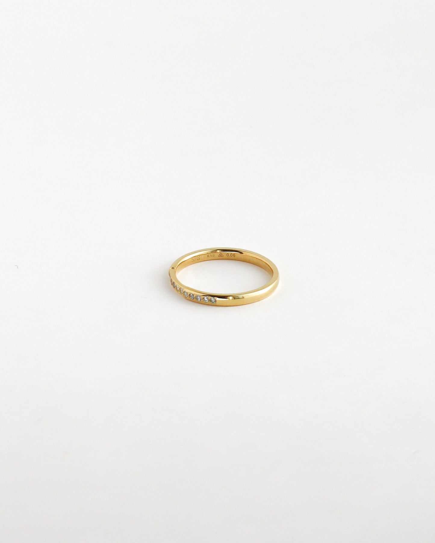 TIES RING G/W DIAMOND