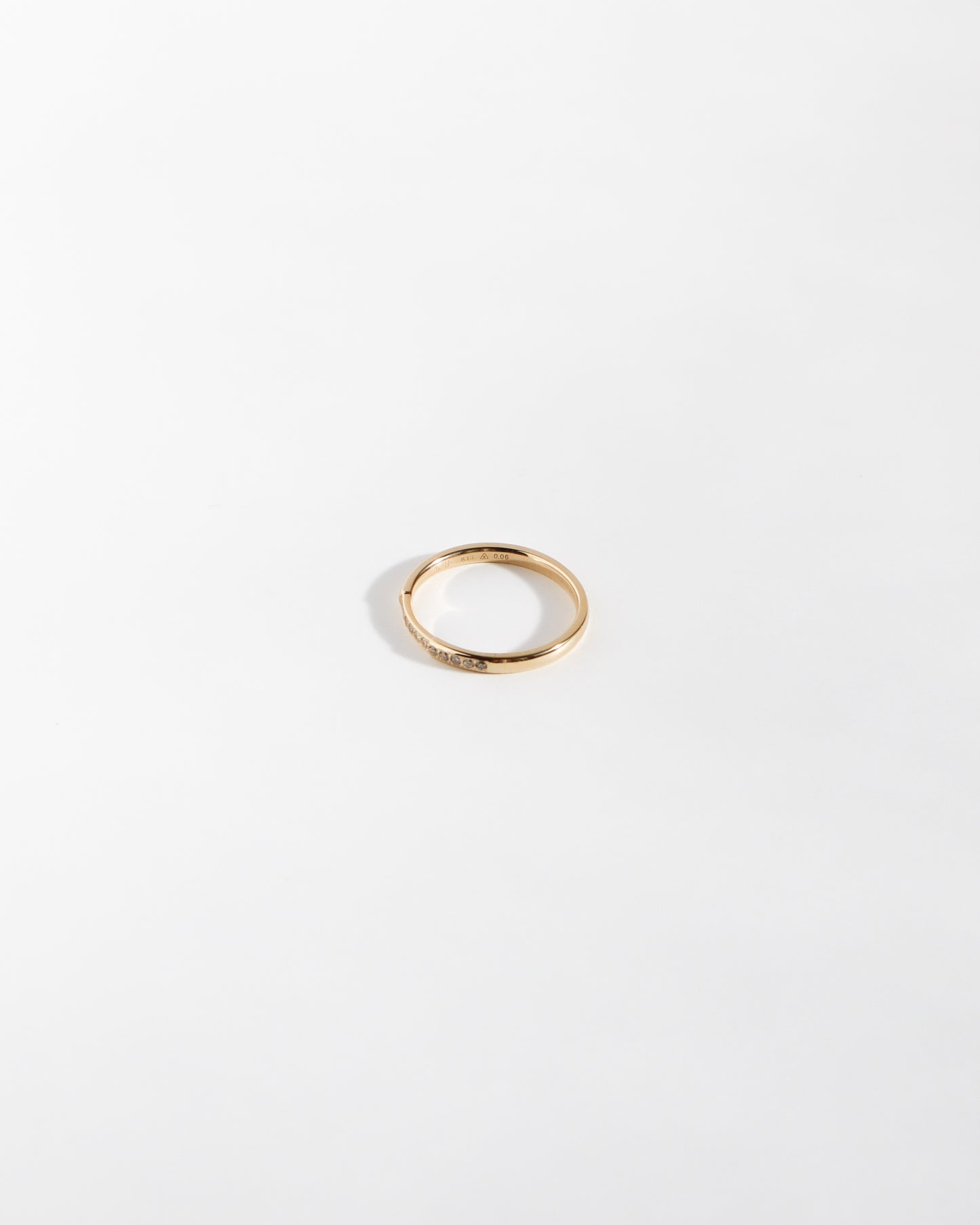 TIES RING G/W DIAMOND
