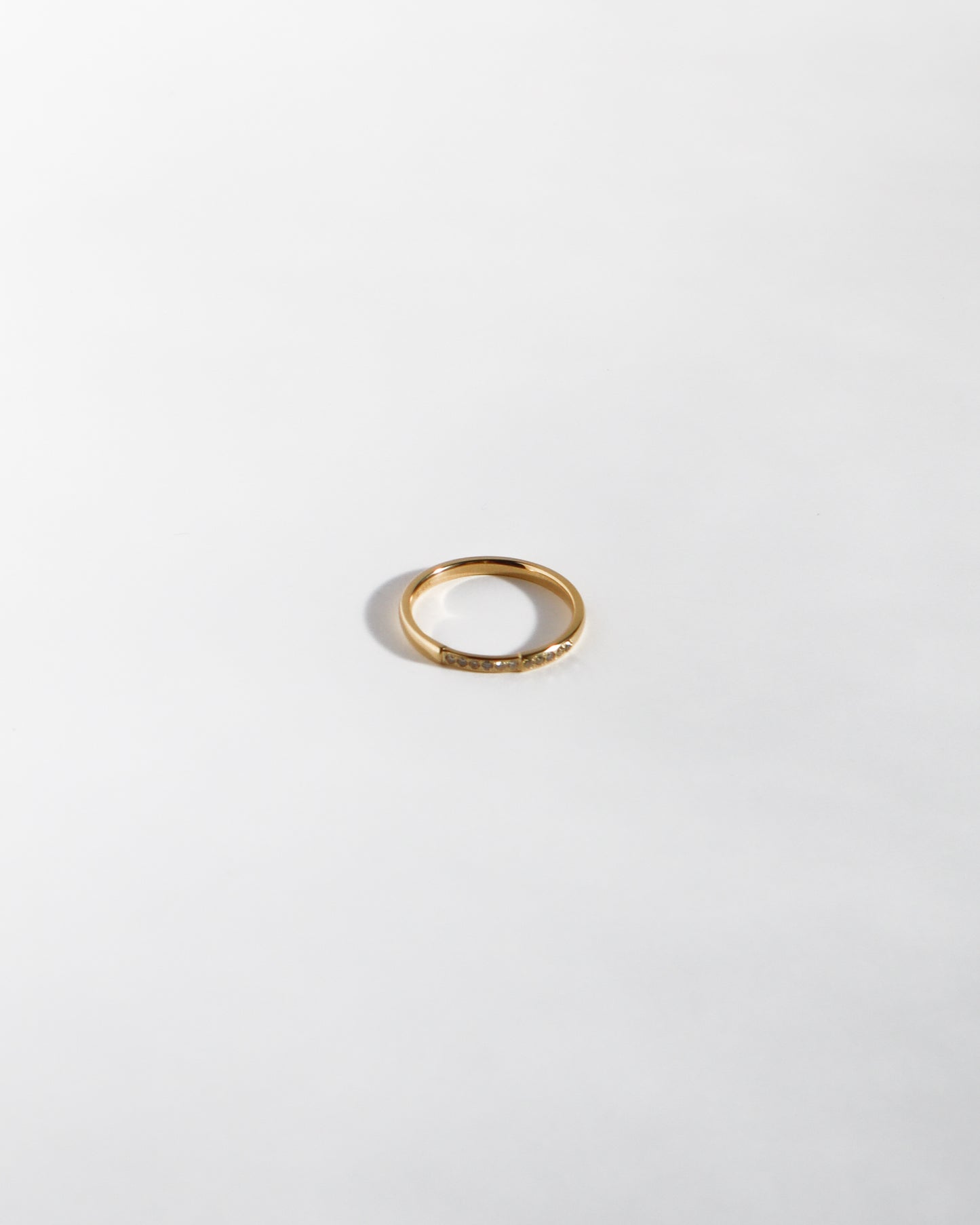 TIES RING G/W DIAMOND