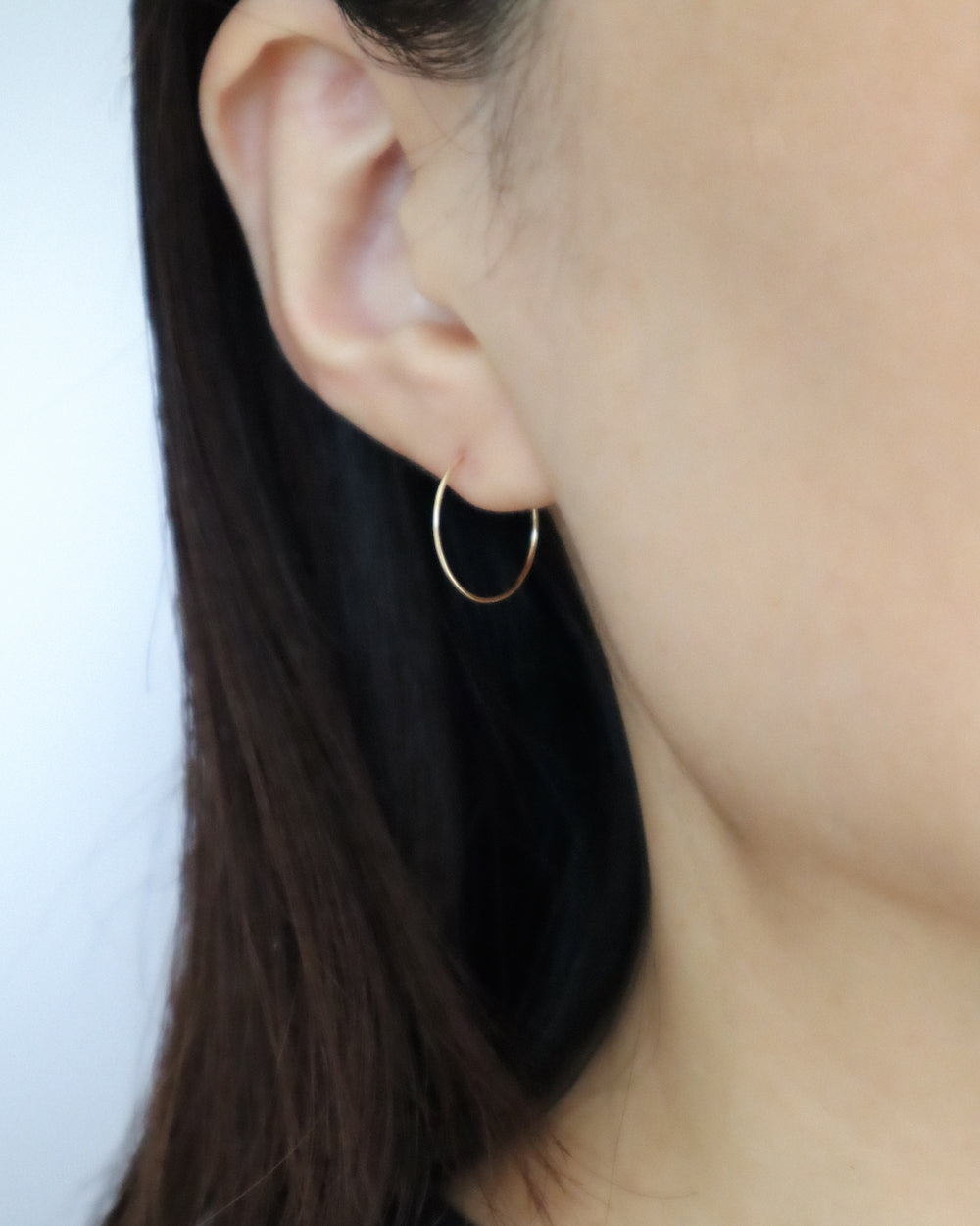 THINNEST HOOP PIERCES-MIDI (PAIR)