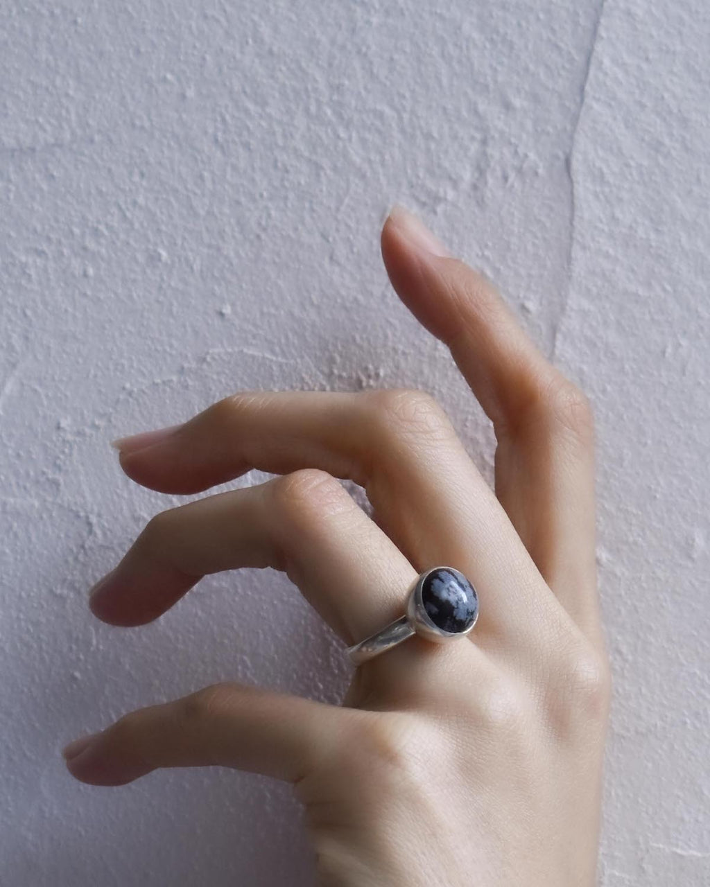 ORB RING 12mm Gem <snow flake>