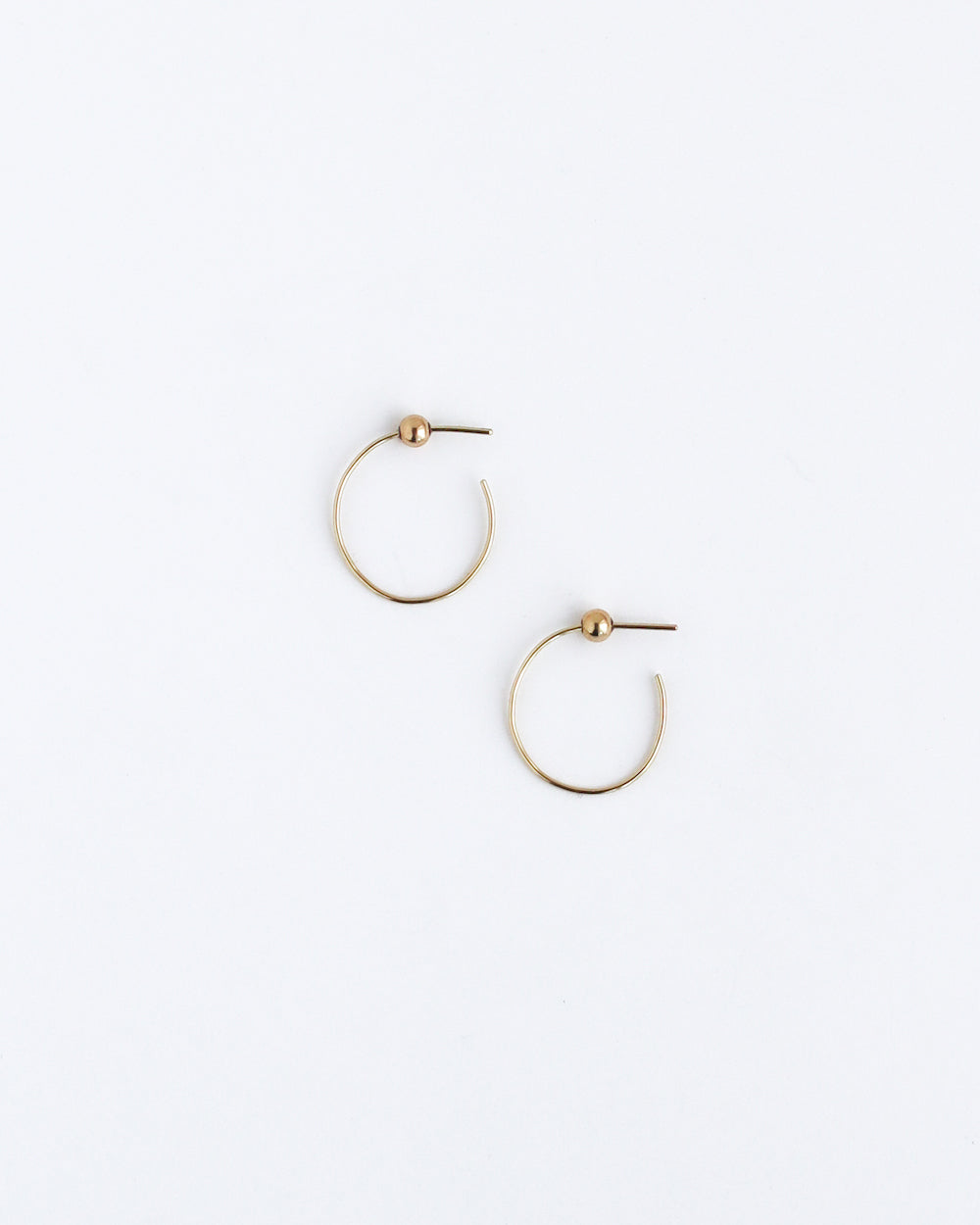 THINNEST HOOP PIERCES-MIDI (PAIR)