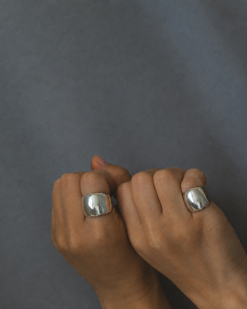 MASS PINKY  RING - HIGH