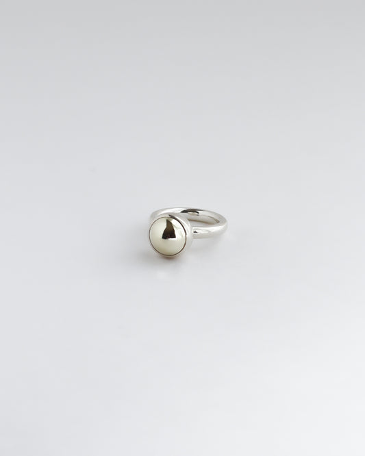 ORB RING in Gold and Silver
